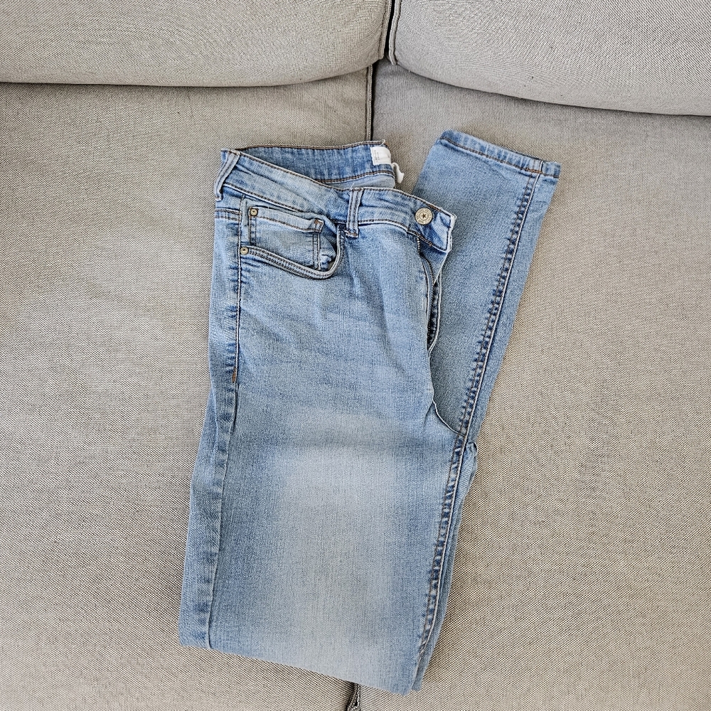 Mango High-Rise NOA Skinny Jeans (Size S)